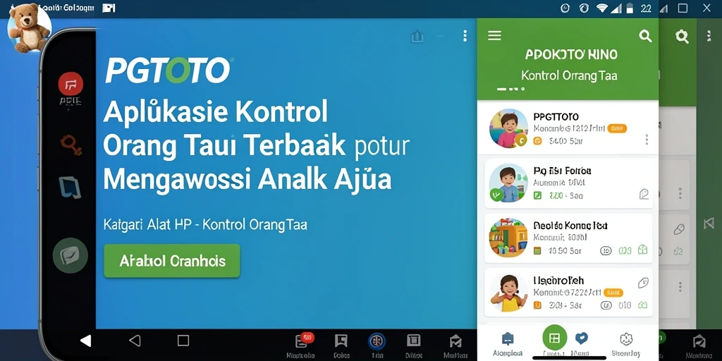 Antarmuka PGTOTO menampilkan kontrol intuitif untuk orang tua.