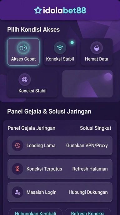Tampilan link alternatif idolabet88